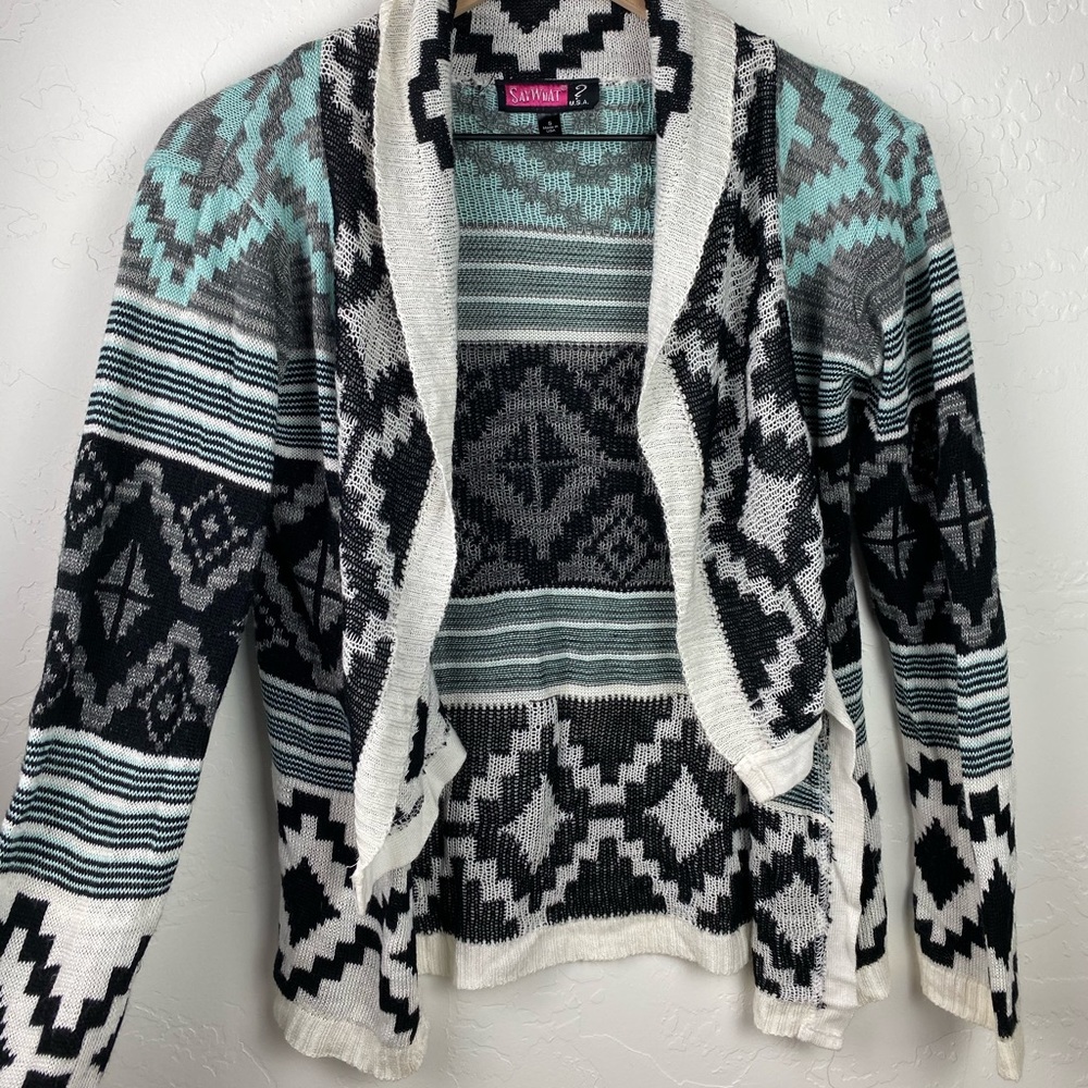 Aztec Knitted Cardigan